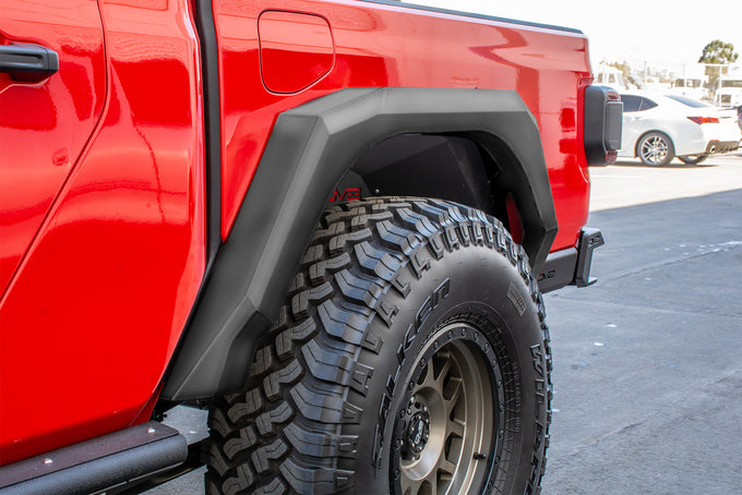 Front & Rear Armor Fender Flares <br>20-21 Jeep Gladiator