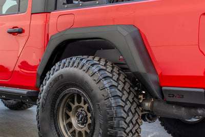 Front & Rear Armor Fender Flares <br>20-21 Jeep Gladiator
