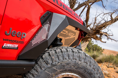 Front & Rear Armor Fender Flares <br>20-21 Jeep Gladiator