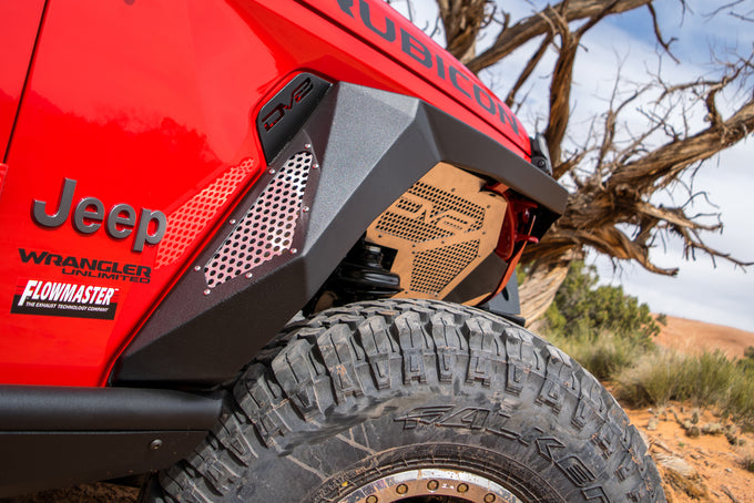 Front & Rear Armor Fender Flares <br>20-21 Jeep Gladiator
