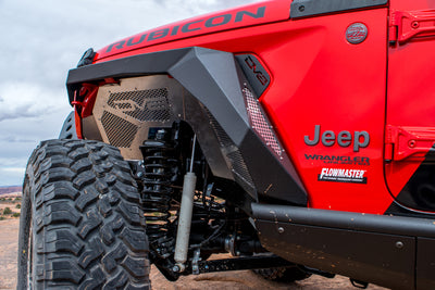 Front & Rear Armor Fender Flares <br>20-21 Jeep Gladiator