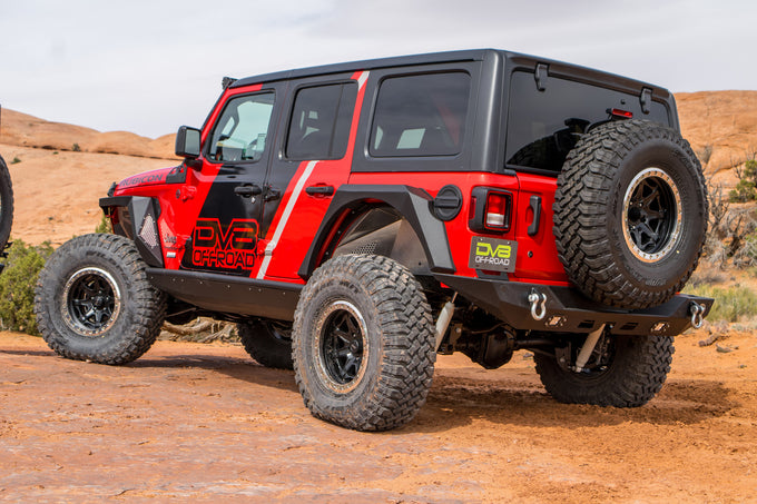 Front & Rear Armor Fender Flares <br>18-21 Jeep Wrangler