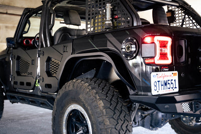 Slim Fender Flares <br>18-25 Jeep Wrangler JL