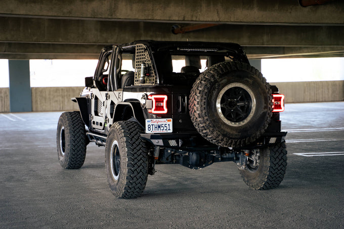 Slim Fender Flares <br>18-25 Jeep Wrangler JL