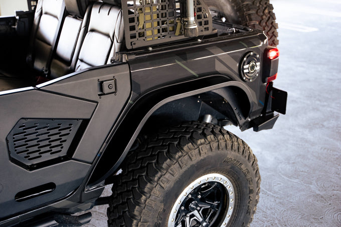 Slim Fender Flares <br>18-25 Jeep Wrangler JL