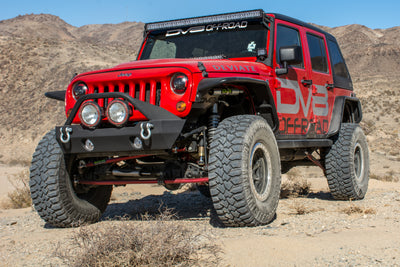 Front & Rear Wide Fender Flares <br>07-17 Jeep Wrangler, 2018 JK