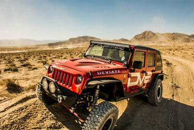 Front & Rear Wide Fender Flares <br>07-17 Jeep Wrangler, 2018 JK