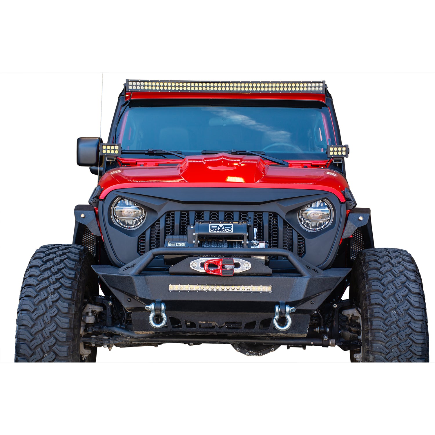 Black Replacement Grille <br>18-21 Jeep Wrangler 20-21 Gladiator