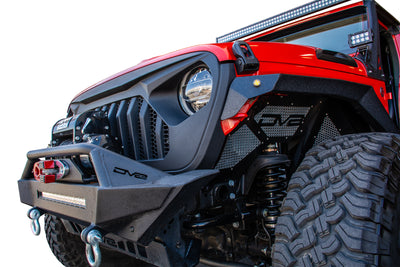 Black Replacement Grille <br>18-21 Jeep Wrangler 20-21 Gladiator