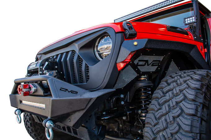 Black Replacement Grille <br>18-21 Jeep Wrangler 20-21 Gladiator