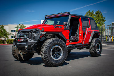 Black Replacement Grille <br>18-21 Jeep Wrangler 20-21 Gladiator