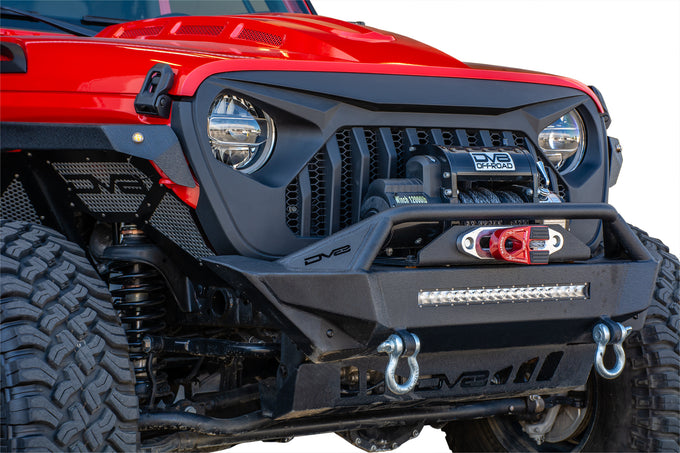 Black Replacement Grille <br>18-21 Jeep Wrangler 20-21 Gladiator