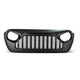 Black Replacement Grille <br>18-21 Jeep Wrangler 20-21 Gladiator