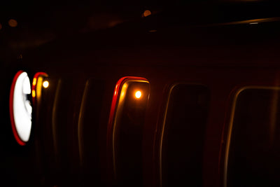 Amber Grille Lights <br>18-21 Jeep Wrangler, 2018 JK