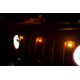 Amber Grille Lights <br>18-21 Jeep Wrangler, 2018 JK
