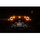 Amber Grille Lights <br>18-21 Jeep Wrangler, 2018 JK