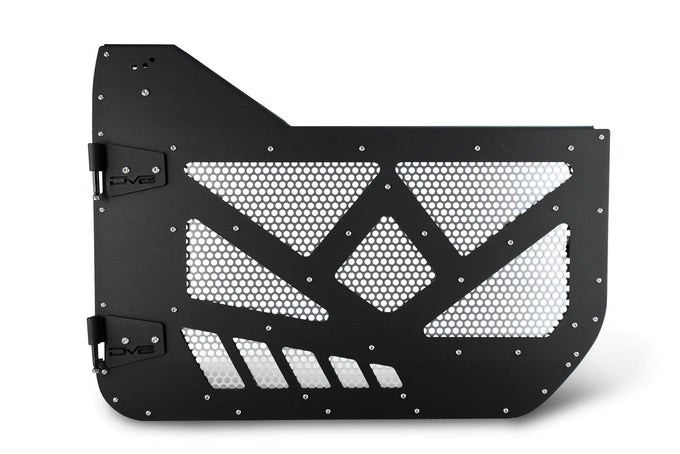 Half-Doors With Aluminum Mesh <br>18-21 Jeep Wrangler 20-21 Gladiator