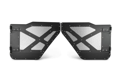 Half-Doors With Aluminum Mesh <br>18-21 Jeep Wrangler 20-21 Gladiator