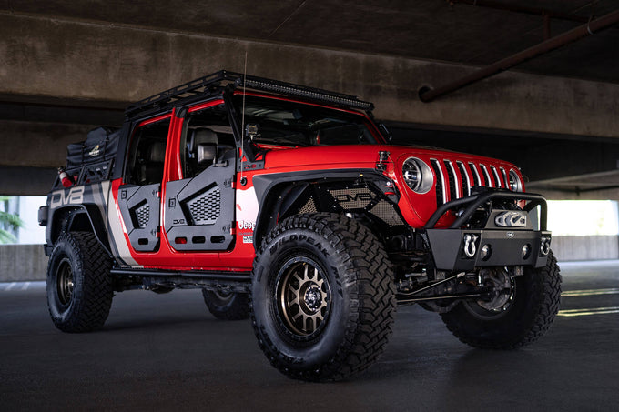 Spec Series Half Doors Front Set <br>18-22 Jeep Wrangler JL/JT