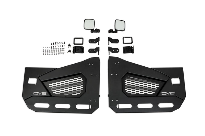 Spec Series Half Doors Front Set <br>18-22 Jeep Wrangler JL/JT