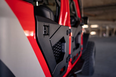 Spec Series Half Doors Rear Set <br>18-22 Jeep Wrangler JL/JT