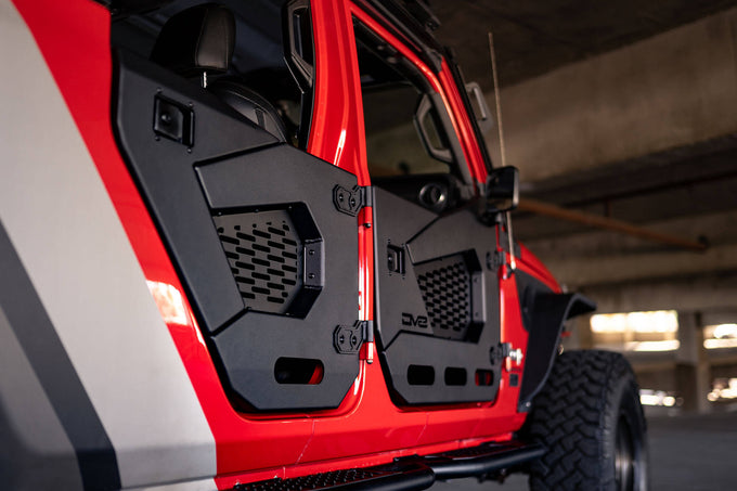 Spec Series Half Doors Rear Set <br>18-22 Jeep Wrangler JL/JT
