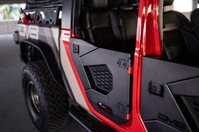 Spec Series Half Doors Rear Set <br>18-22 Jeep Wrangler JL/JT