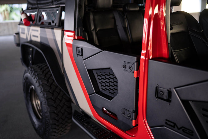 Spec Series Half Doors Rear Set <br>18-22 Jeep Wrangler JL/JT