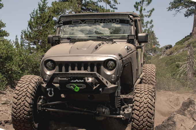 Heat Dispersion Hood <br>07-17 Jeep Wrangler, 2018 JK
