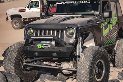 Heat Dispersion Hood <br>07-17 Jeep Wrangler, 2018 JK
