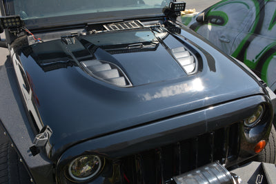 10Th Anniversary Hood <br>07-17 Jeep Wrangler, 2018 JK