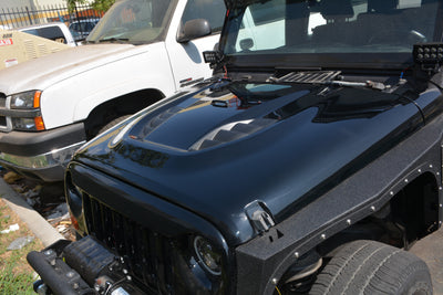 10Th Anniversary Hood <br>07-17 Jeep Wrangler, 2018 JK