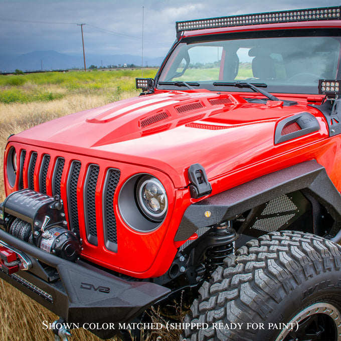 Heat Dispersion Hood <br>18-21 Jeep Wrangler 20-21 Gladiator