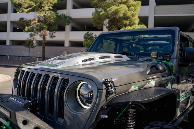 Heat Dispersion Hood <br>18-21 Jeep Wrangler 20-21 Gladiator