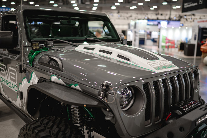 Heat Dispersion Hood <br>18-21 Jeep Wrangler 20-21 Gladiator