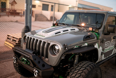 Heat Dispersion Hood <br>18-21 Jeep Wrangler 20-21 Gladiator