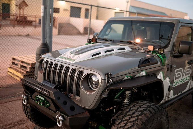 Heat Dispersion Hood <br>18-21 Jeep Wrangler 20-21 Gladiator