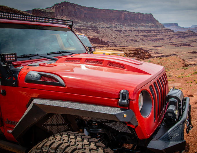 Heat Dispersion Hood <br>18-21 Jeep Wrangler 20-21 Gladiator