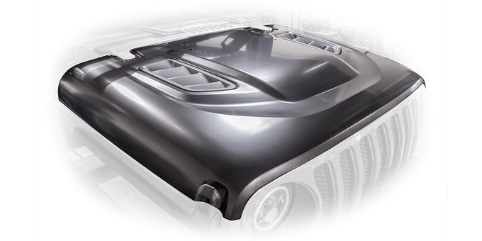 Replica Hood <br>18-21 Jeep Wrangler 20-21 Gladiator