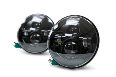 Projector LED Headlights <br>07-17 Jeep Wrangler, 2018 JK