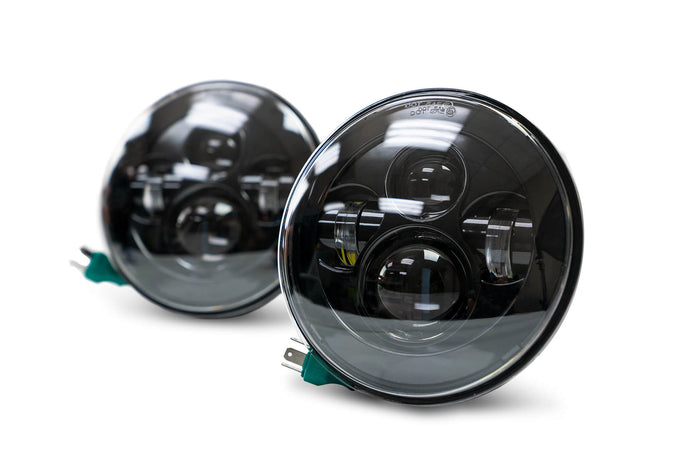 Projector LED Headlights <br>07-17 Jeep Wrangler, 2018 JK