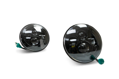 Projector LED Headlights <br>07-17 Jeep Wrangler, 2018 JK