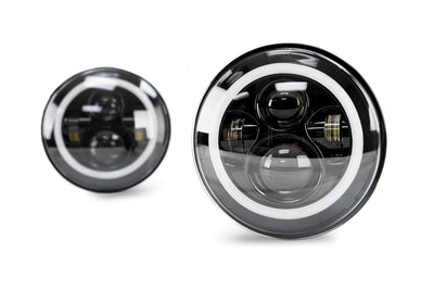 Projector LED Headlights <br>07-17 Jeep Wrangler, 2018 JK