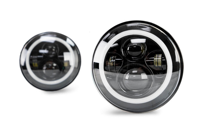 Projector LED Headlights <br>07-17 Jeep Wrangler, 2018 JK