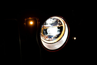 Chrome LED Headlights <br>18-21 Jeep Wrangler 20-21 Gladiator