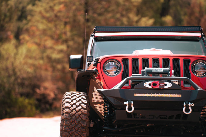 Chrome LED Headlights <br>18-21 Jeep Wrangler 20-21 Gladiator