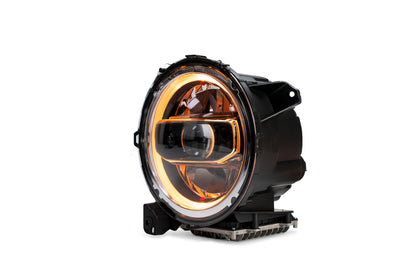 Chrome LED Headlights <br>18-21 Jeep Wrangler 20-21 Gladiator