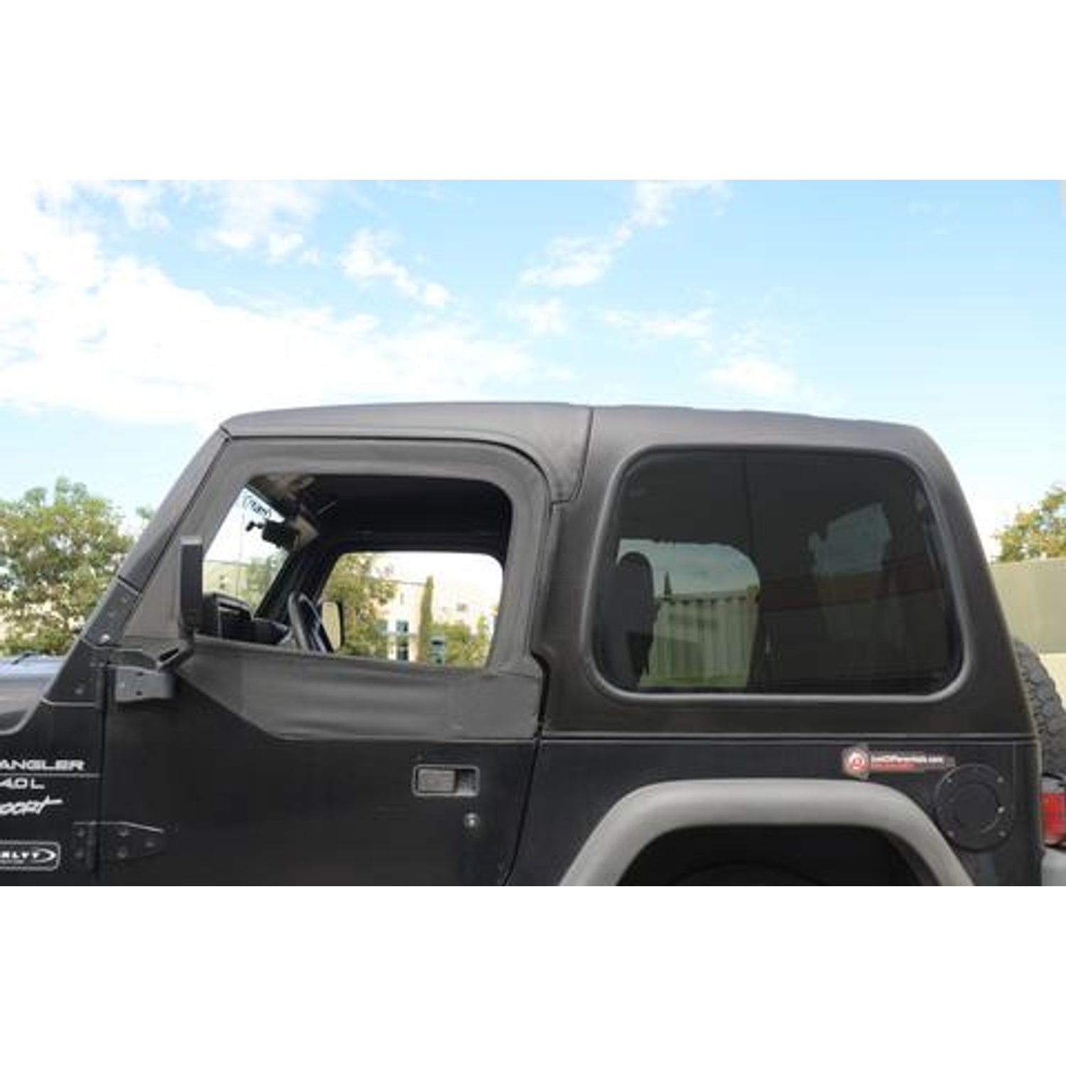 Square Back Hard Top <br>97-06 Jeep Wrangler