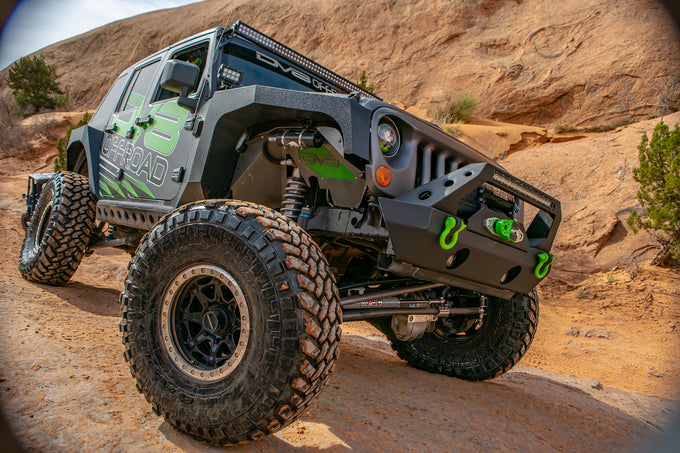 Black Or Raw Front Inner Fenders <br>07-17 Jeep Wrangler, 2018 JK