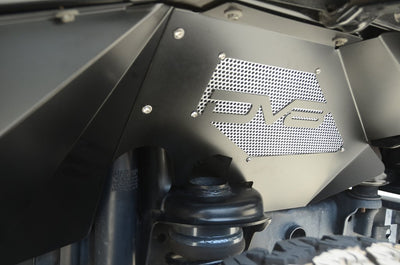 Black Or Raw Front Inner Fenders <br>07-17 Jeep Wrangler, 2018 JK
